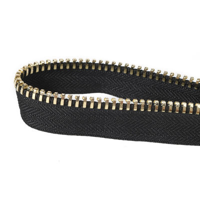 #5  Original Open-End Metal Zipper In Black  Auto-Lock