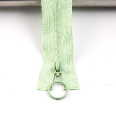 #5 Resin Zipper With Colorful Teeth For Garment In Pink