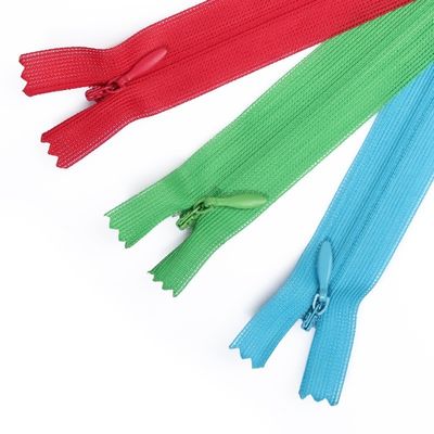 Nylon Lace Invisible Zipper Colorful Spot Throw Pillow Cushion Plastic Zippers