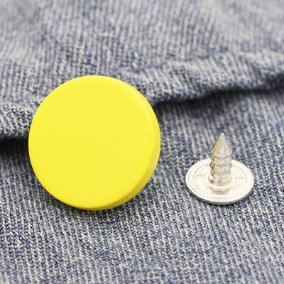 Fancy Zinc Alloy Round Sewing Button Metal Brass Buttons For Clothes Decorative
