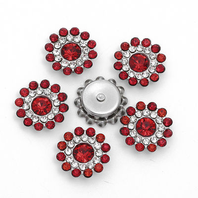 Accessory China Wholesale Rhinestone Pearl Diamond Crystal Metal Button For Garment Hair Bow Center
