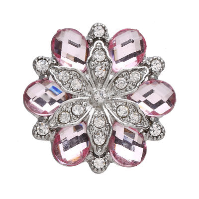 Luxury Environmental Diamond Buttons Jewelry Button For Clothing And Shoe Decorations Shank Button