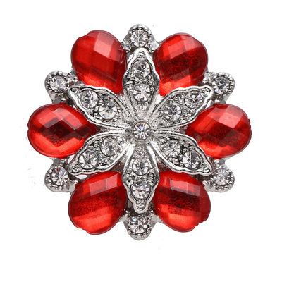 Luxury Environmental Diamond Buttons Jewelry Button For Clothing And Shoe Decorations Shank Button