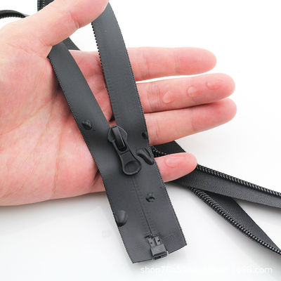 OEM Available No 5 TPU Waterproof Coating Tape Water Proof Zipper Pouch Waterproof Zipper For Bag