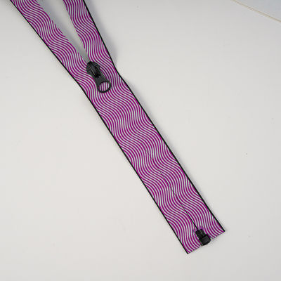 Factory Wholesale Custom 3# 5# 7# nylon waterproof zipper Auto Lock Various types of nylon zipper for clothes bags