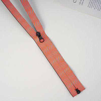 Factory Wholesale Custom 3# 5# 7# nylon waterproof zipper Auto Lock Various types of nylon zipper for clothes bags
