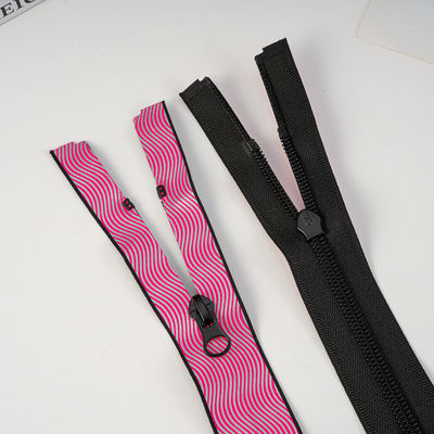 Factory Wholesale Custom 3# 5# 7# nylon waterproof zipper Auto Lock Various types of nylon zipper for clothes bags