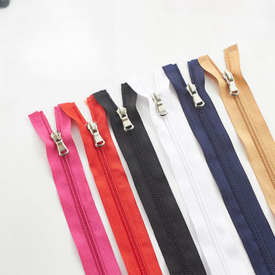 Nylon Garment Zipper Clothing Textile Accessories 5# High Quality Cheap Nylon Zipper Long Chain For Sale