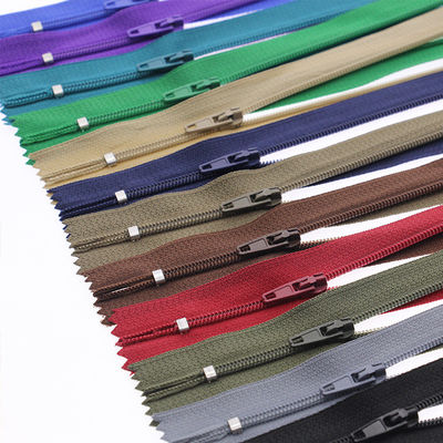 Hot wholesales zipper Oeko-Tex 100 for pouch closed automatic lock 3# nylon zipper for pant