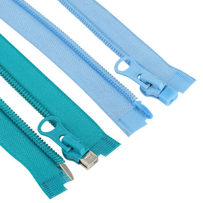 Factory Hot Wholesales 3# 5# 7# 8# 10# Nylon Long Chain Zipper Same Color Teeth Zip Colorful Nylon Zipper For Bag Clothing Shoes