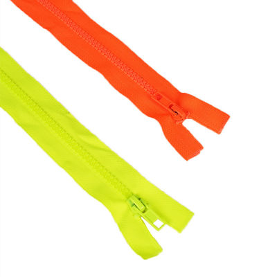 Plastic Zipper Custom 3# 5# Open End Double Open End Close End Long Chain Wholesale Factory Plastic Zippers