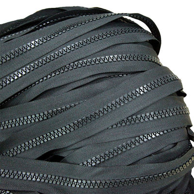 Plastic Zipper Custom 3# 5# Open End Double Open End Close End Long Chain Wholesale Factory Plastic Zippers