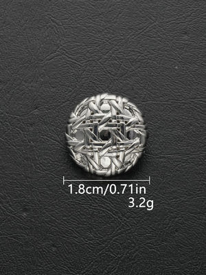 Custom Sewing Dome Retro Uniform Suit Buttons Shank Metal Button For Clothing