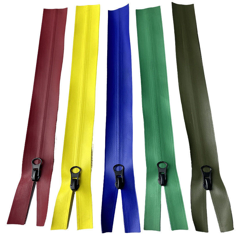 High-quality new product Durable thermal zipper Roll Pvc Airtight Nylon Coil Plastic Waterproof Zipper