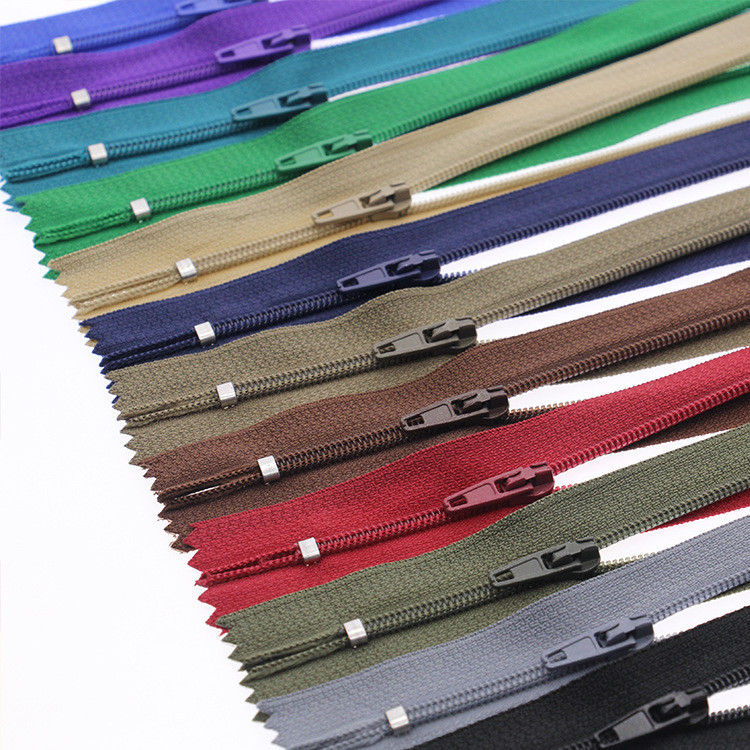 Hot wholesales zipper Oeko-Tex 100 for pouch closed automatic lock 3# nylon zipper for pant